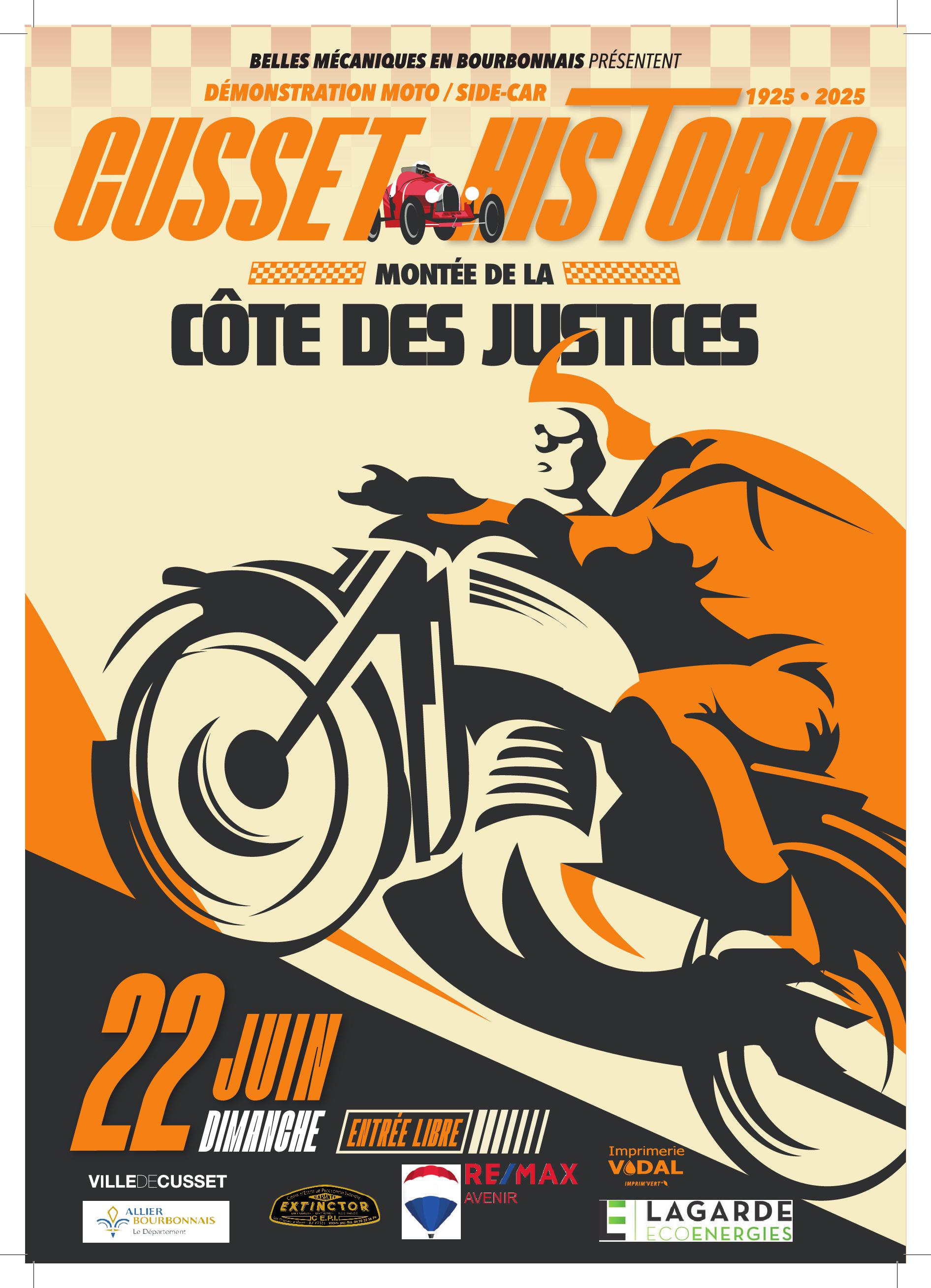 CUSSET Historic Affiche