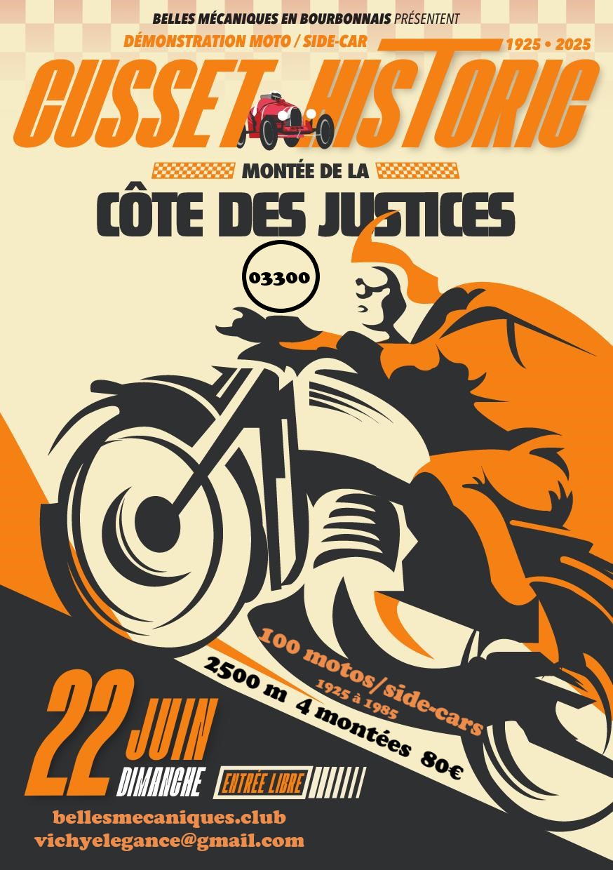 Cusset Historic flyer A5