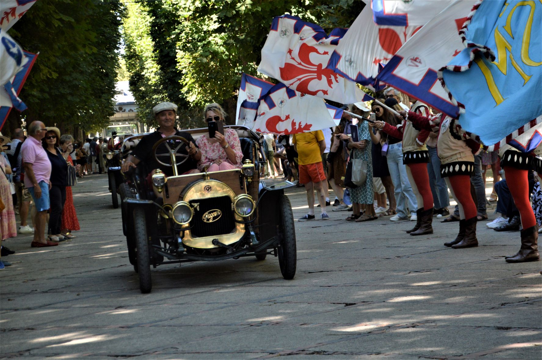 Le retour du gagant en triomphe